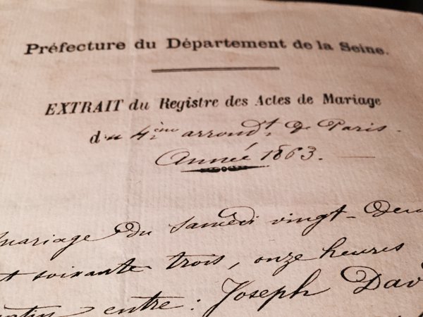 It looks like Madeleine had kept track of her family’s story years aback. Here, 1863. #MadeleineprojectEN https://t.co/96GltVjERH